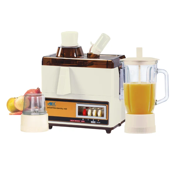 ANEX Juicer 177 Glass 3-in-1 for everyday kitchen preparation. ANEX Juicer 177 Glass 3-in-1 S.T