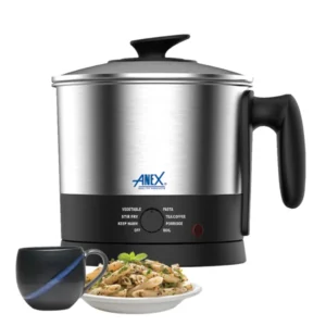 ANEX AG-4054 1.6 litre stainless steel multi-purpose electric kettle