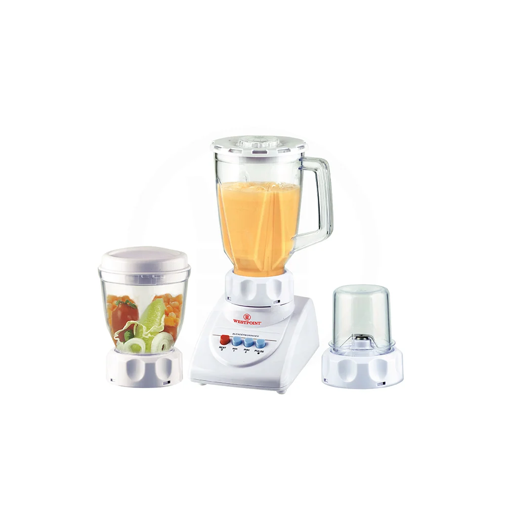 WESTPOINT 738 3-in-1 Juicer Blender for everyday kitchen use. WESTPOINT Juicer Blender 738 3-in-1 Kitchen Appliance