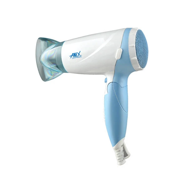ANEX AG-7004 Deluxe Hair Dryer 1400W with foldable handle and cool shot function